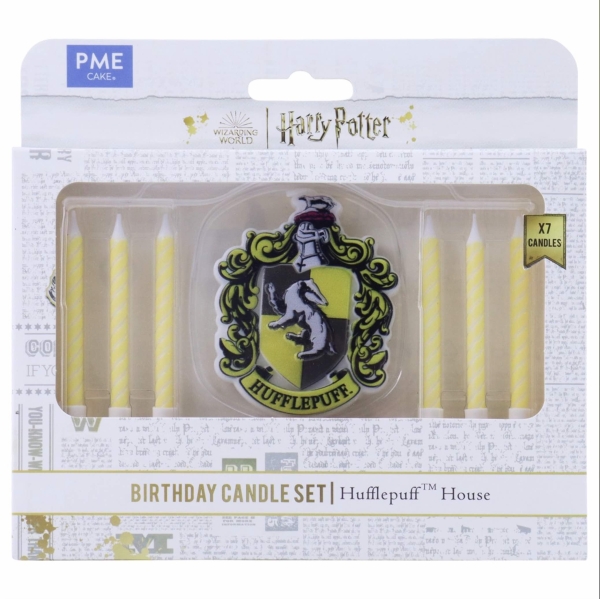 Harry Potter Kerzen Set - Hufflepuff